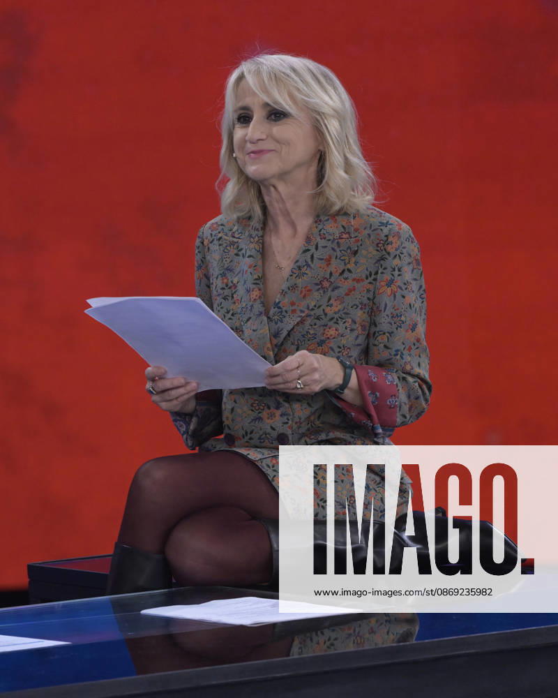 Photo by Mario Romano, IPP Milan, October 11, 2026. From the TV show *Che Tempo Che Fa*. Pictured: Luciana Littizzetto. Italy Photo Press World. Copyright *Che Tempo Che Fa*