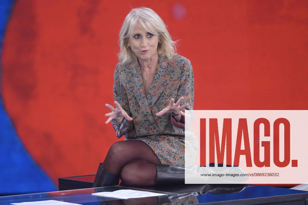 Photo by Mario Romano, IPP Milan, October 11, 2026. From the TV show *Che Tempo Che Fa*. Pictured: Luciana Littizzetto. Italy Photo Press World. Copyright *Che Tempo Che Fa*
