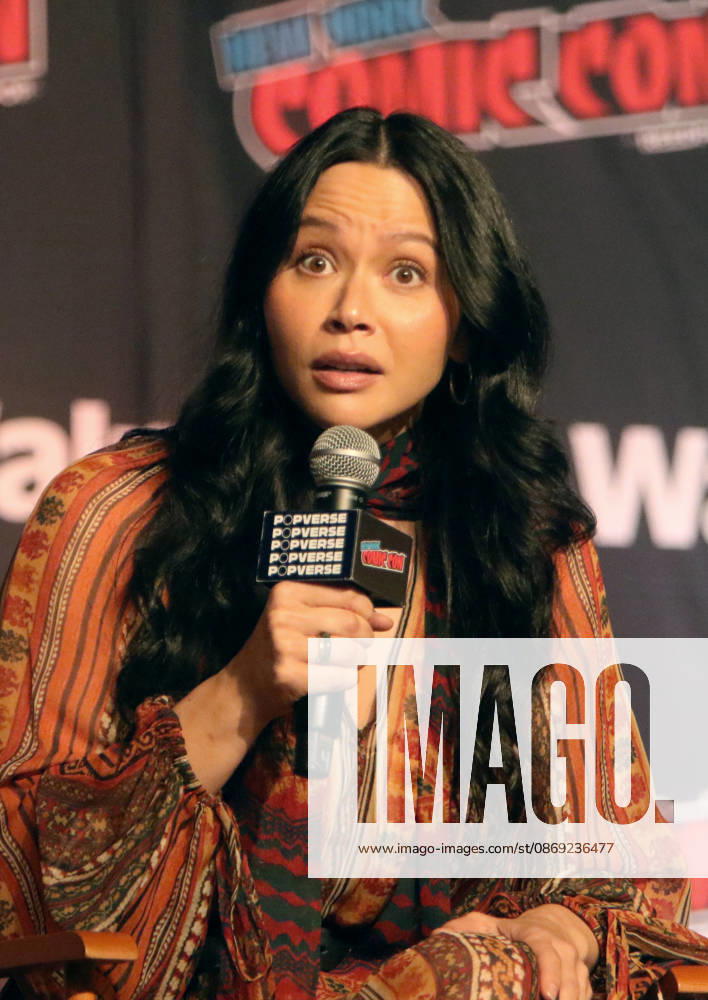 NEW YORK, NY- OCTOBER 11: Melissa O Neil pictured at The Rookie panel during New York Comic Con 2026 at Javits Center on October 11, 2026 in New York City.