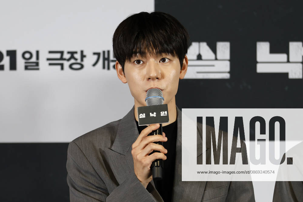 ˜Paradise Lost director, cast attend press conference in Seoul South Korean actor Bae Hyun-sung speaks during a media press conference for the movie Paradise Lost in Seoul, South Korea, on October 12, 2026. The psychological thriller film follows a mother who copes with loss through an AI version of her missing son, only to face confusion and tension when her real son mysteriously reappears after nine years. Seoul South Korea