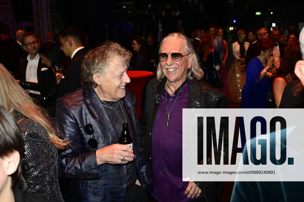 Dieter Quaster Hertrampf and Peter Taudte at the 18th Hope Gala 2026 at the Schauspielhaus Dresden