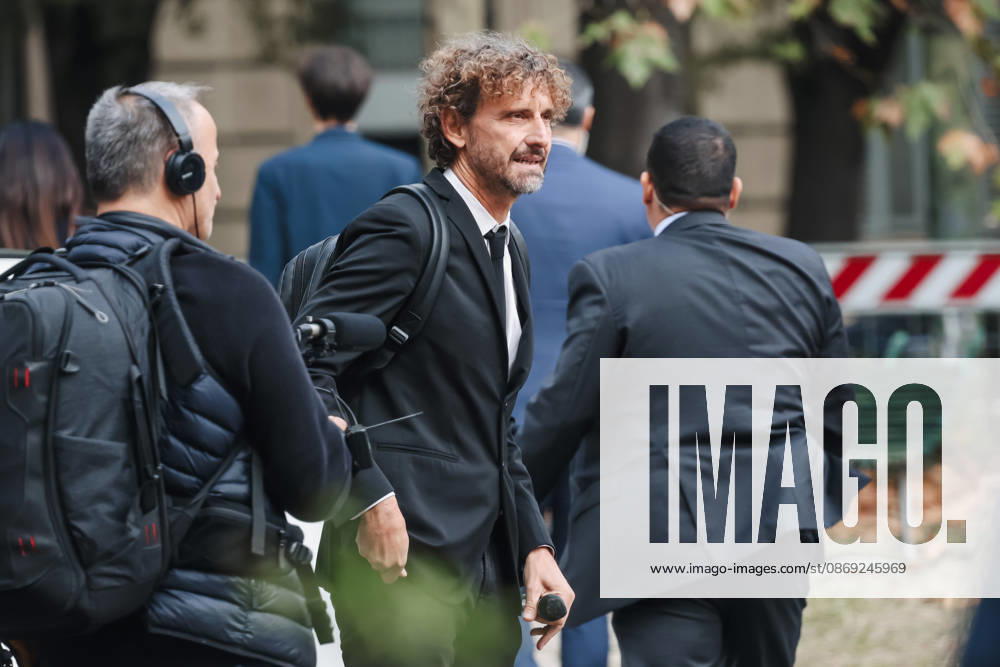 IPA89596353 - Milan: Assolombardas 2026 General Assembly at the Teatro Dal Verme. Pictured: Filippo Roma (correspondent for the TV show *Le Iene*)