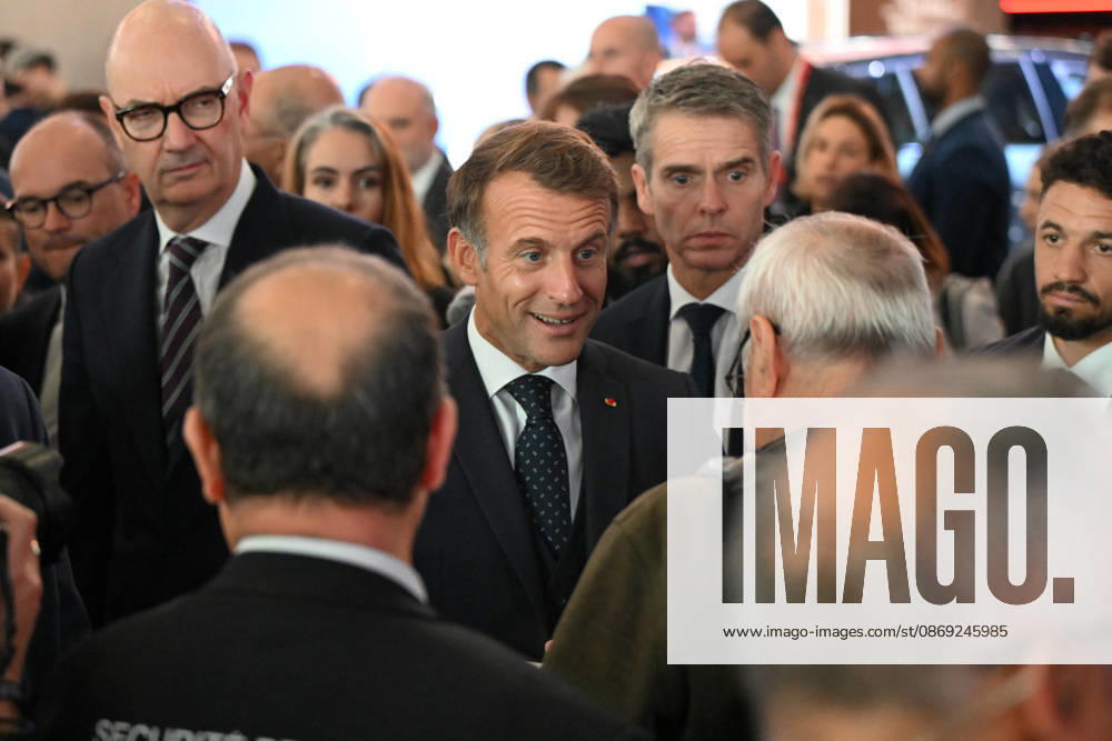 Emmanuel Macron 2026 Paris Motor Show 2026 Paris Auto Show 460409 October 12, 2026 Paris, France Macron, Emmanuel