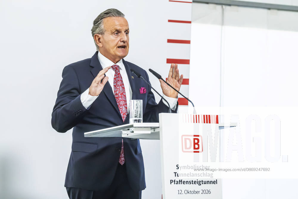 Construction Begins on the Pfaffensteig Tunnel in Stuttgart Dr. Frank Nopper, Mayor of the State Capital of Stuttgart The 11-kilometer-long rail tunnel is part of the Stuttgart 21 project and, starting in 2033, will connect the Gäubahn line toward Zuric