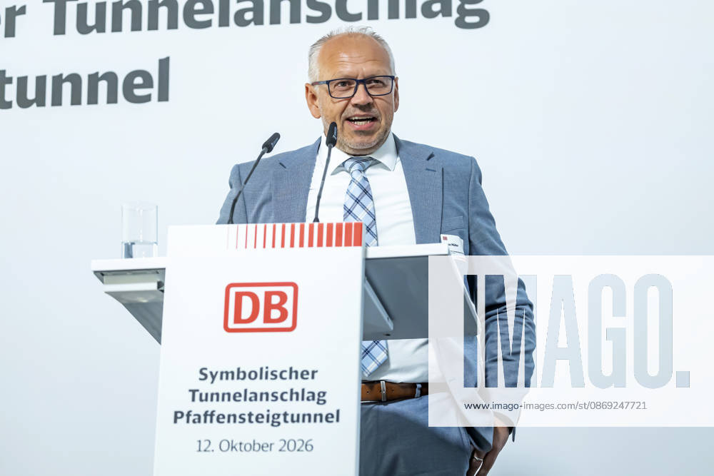 Construction Begins on the Pfaffensteig Tunnel in Stuttgart Klaus Müller, Chairman of the Executive Board of DB PSU GmbH The 11-kilometer-long rail tunnel is part of the Stuttgart 21 project and, starting in 2033, will connect the Gäubahn line toward Zurich