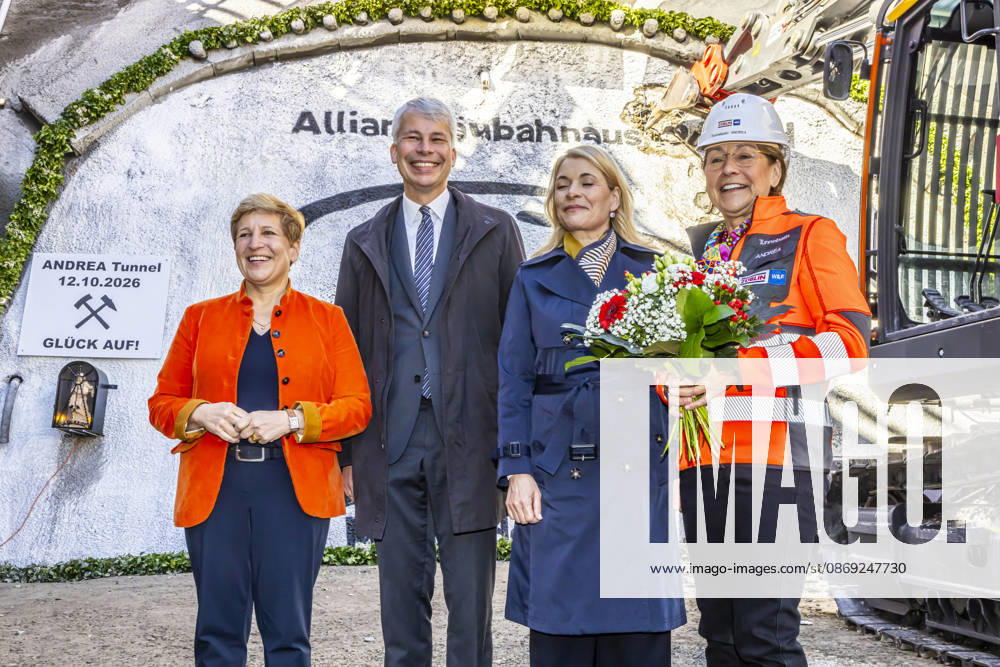 Construction Begins on the Pfaffensteig Tunnel in Stuttgart At the tunnel portal, from
