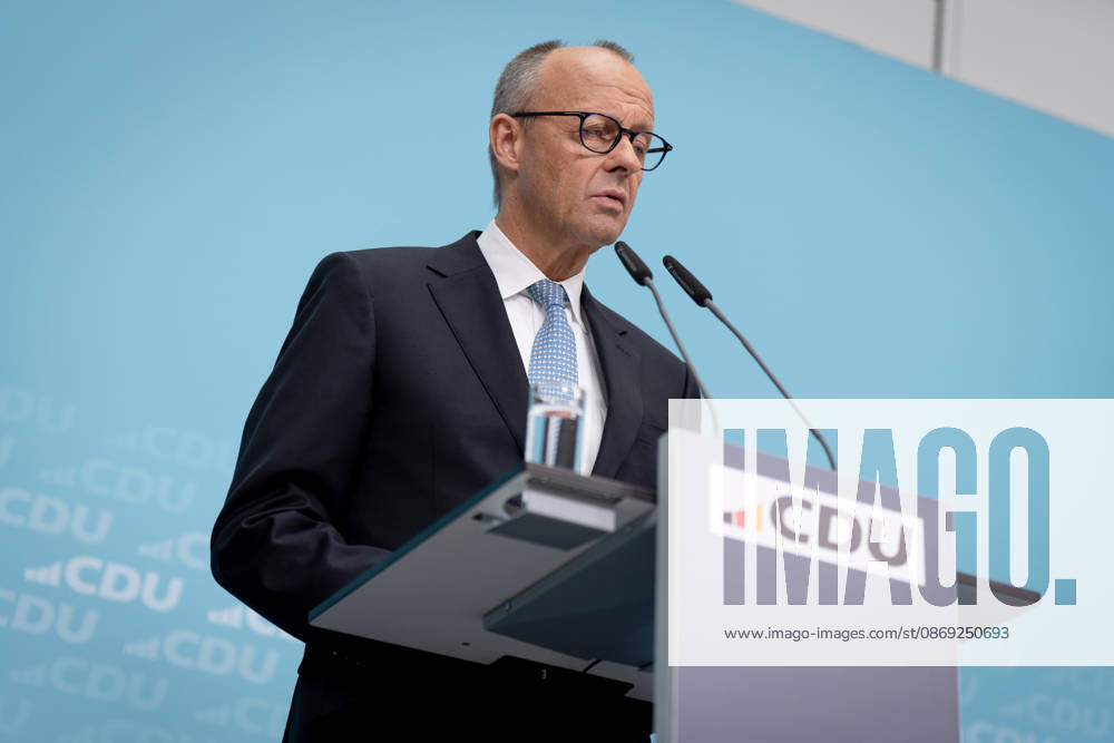 Berlin, Konrad Adenauer House, CDU Berlin, Konrad Adenauer House, CDU, Executive Committee Retreat, Federal Executive Committee Meeting, Friedrich Merz, Federal Chancellor Berlin Berlin GER