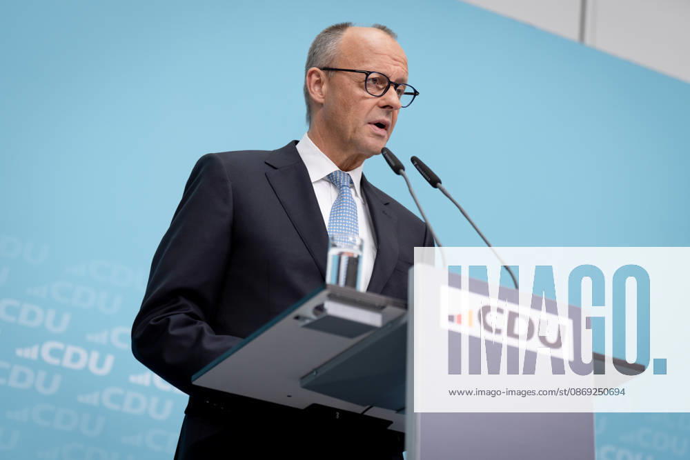 Berlin, Konrad Adenauer House, CDU Berlin, Konrad Adenauer House, CDU, Executive Committee Retreat, Federal Executive Committee Meeting, Friedrich Merz, Federal Chancellor Berlin Berlin GER