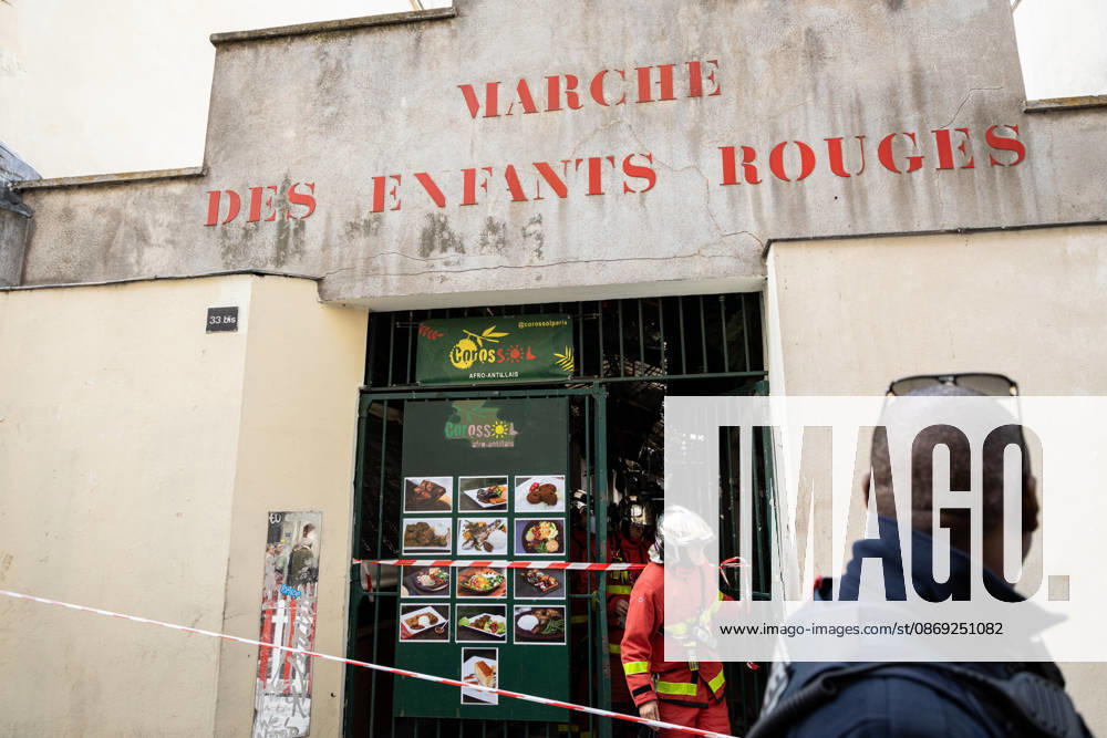 Fire At The ˜Marche Des Enfants Rouges In Paris During the night of Sunday 11th to Monday 12th October, the Enfants-Rouges market, situated in the heart of the capital, in the Marais neighbourhood, was completely destroyed by a fire. The cause of the fire, which mobilised some 150 firefighters and around 50 vehicles, is not yet known, in Paris, France, on October 12, 2026. Paris France