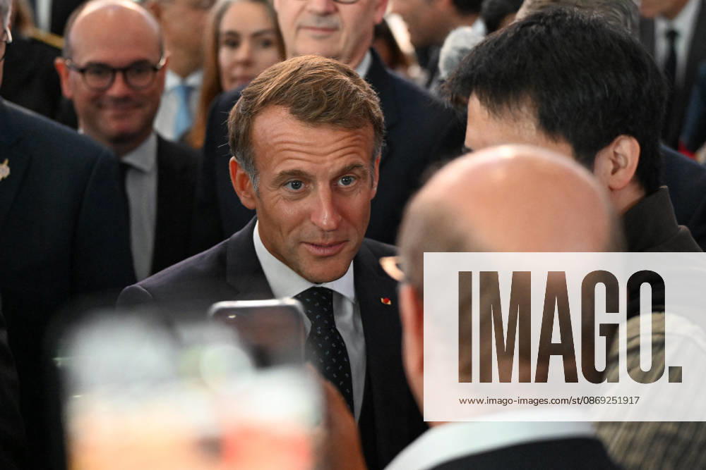 President Macron at Paris Motor Show - Paris French President Emmanuel Macron attends the Paris Motor Show in Paris, France on October 15, 2026. Photo by Lionel Urman ABACAPRESS.COM Paris France