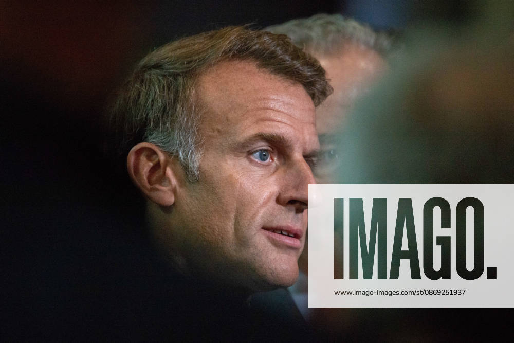 President Macron at Paris Motor Show - Paris French President Emmanuel Macron walks through the aisles of the Paris Motor Show 2026 in Paris, France on October 12, 2026. Photo by Denis Prezat ABACAPRESS.COM Paris France