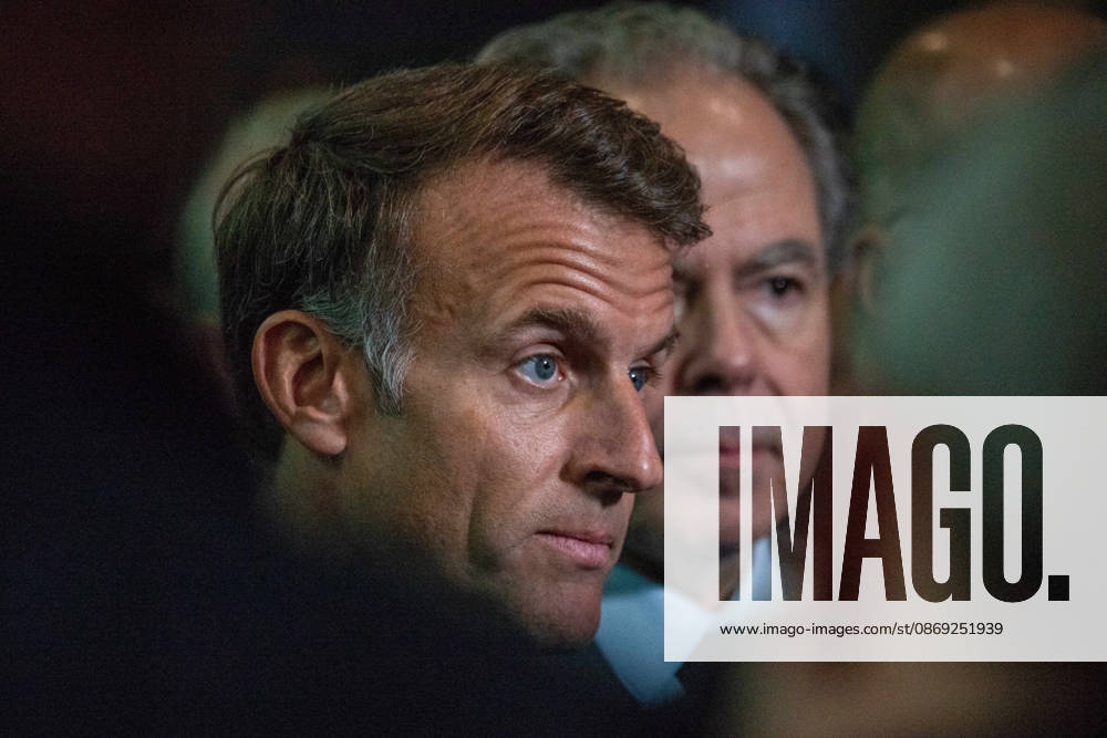 President Macron at Paris Motor Show - Paris French President Emmanuel Macron walks through the aisles of the Paris Motor Show 2026 in Paris, France on October 12, 2026. Photo by Denis Prezat ABACAPRESS.COM Paris France