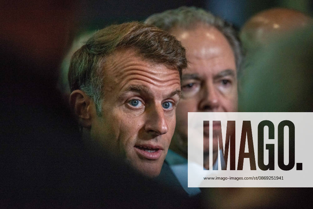 President Macron at Paris Motor Show - Paris French President Emmanuel Macron walks through the aisles of the Paris Motor Show 2026 in Paris, France on October 12, 2026. Photo by Denis Prezat ABACAPRESS.COM Paris France
