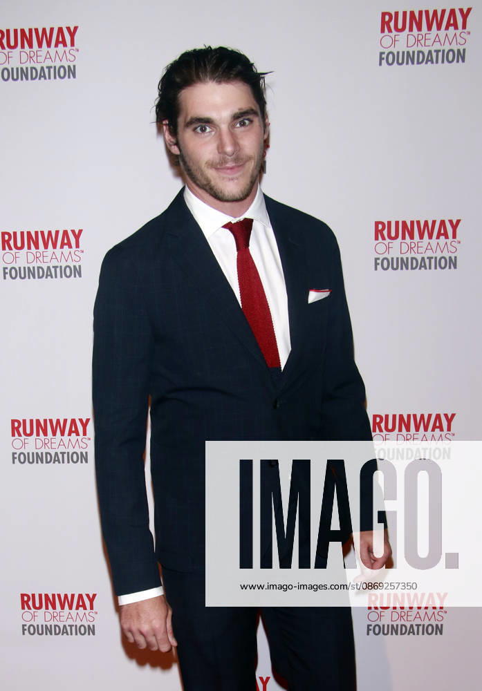 NEW YORK, NY - SEPTEMBER 5: RJ Mitte at the Runway of Dreams Foundation Fashion Revolution Event at Cipriani in New York City on September 5, 2018.