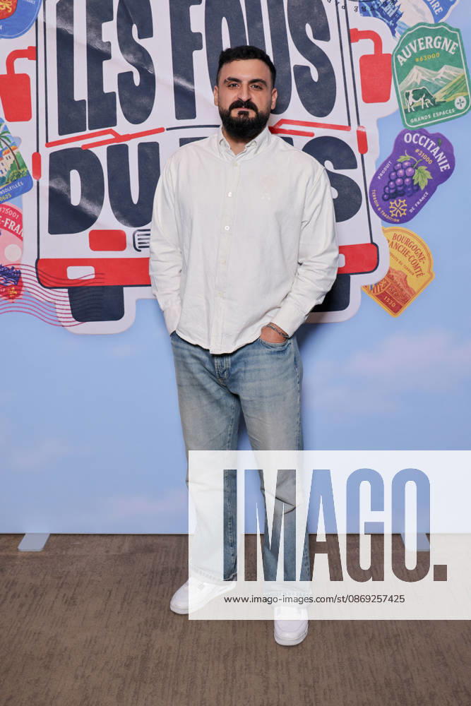Les Fous Du Bus Premiere - Paris Umut Koker attends the photocall for the premiere of Les Fous Du Bus held at the Elysees Biarritz in Paris, France on October 12, 2026. Photo by David Boyer ABACAPRESS.COM Paris France