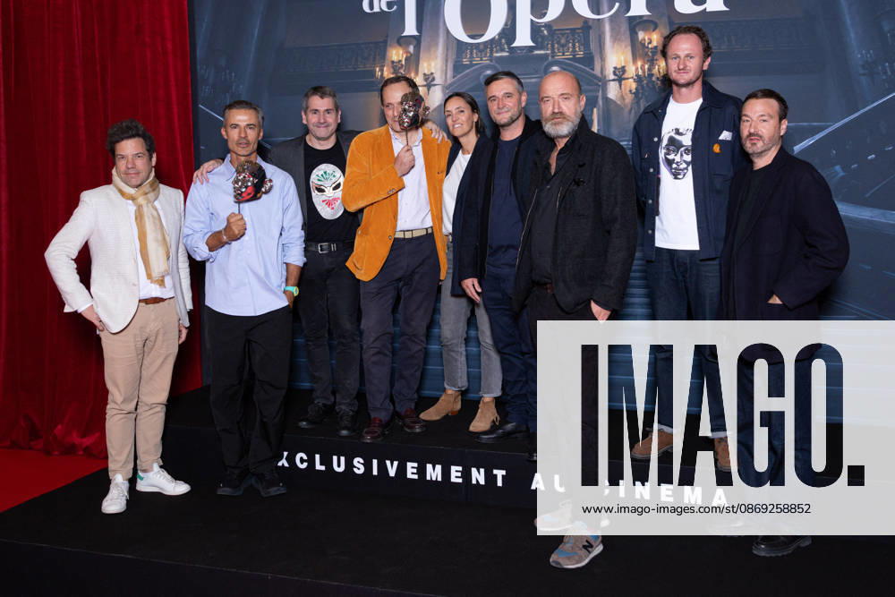 Le Fantome De L Opera Paris Film Premiere Producers attends Le Fantôme de lOpéra Paris Film Premiere at Pathe Palace on October 12, 2026 in Paris, France. Photo by Nasser Berzane ABACAPRESS.COM Paris France