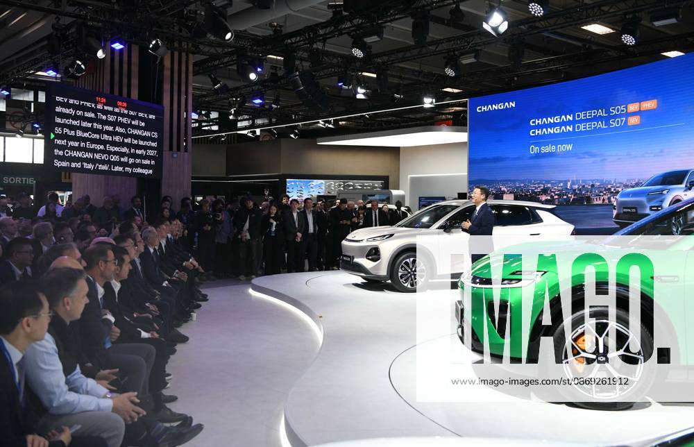 Changan Automobile holds a press conference to introduce multiple new energy vehicle brands during the 2026 Paris Motor Show on October 12, 2026 in Paris, France. The Paris Motor Show, one of the world s largest auto exhibitions, opened its doors to showcase the latest innovations from global automakers.