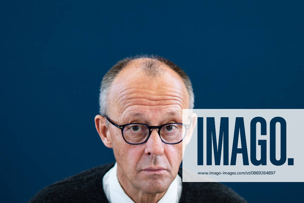 Chancellor Friedrich Merz at the start of the Federal Executive Committee meeting during the CDU of Germany’s Presidium Retreat in Berlin, October 2026, Berlin, Germany, Konrad Adenauer House