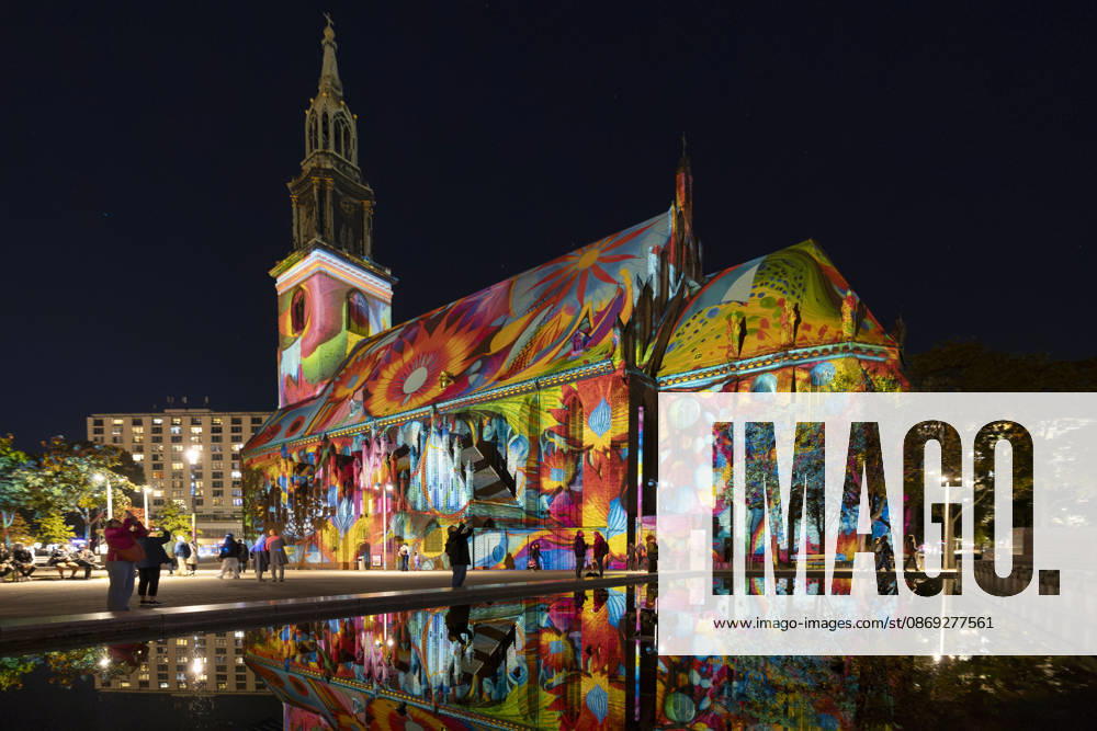 Festival of Lights, City Center Light Festival, Berlin, October 10, 2026, St. Mary’s Church, 22nd BERLIN FESTIVAL OF LIGHTS, Theme: Colours of Love, light installations, October 12, 2026, Berlin, Germany English St. Mary’s Church, 22nd Berlin Festival of Lights, Theme: Colors of Love, light installations, October 12, 2026, Berlin, Germany Berlin City Center