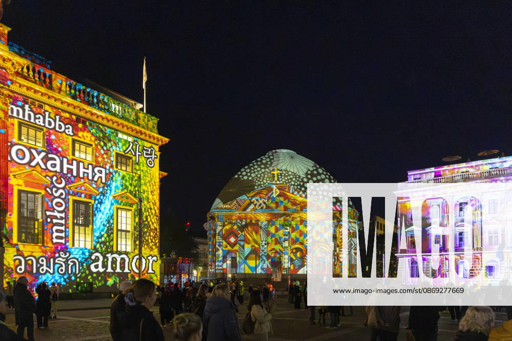 Festival of Lights, Downtown Light Festival, Berlin, October 10, 2026, Bebelplatz, St. Hedwig s Cathedral, 22nd BERLIN FESTIVAL OF LIGHTS, Theme: Colours of Love, light installations, October 12, 2026, Berlin, Germany English Bebelplatz, 22nd Berlin Festival of Lights, Theme: Colours of Love, light installations, October 12, 2026, Berlin, Germany B