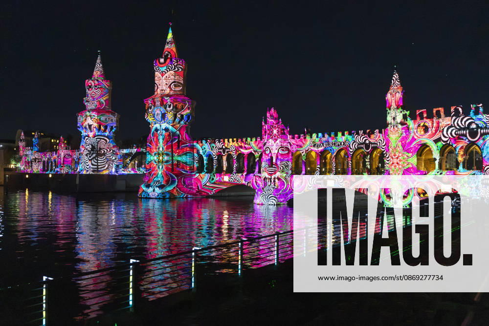 Festival of Lights, Downtown Light Festival, Berlin, October 10, 2026, Oberbaumbrücke, 22nd BERLIN FESTIVAL OF LIGHTS, Theme: Colors of Love, light installations, October 12, 2026, Berlin, Germany English Oberbaumbrücke, 22nd BERLIN FESTIVAL OF