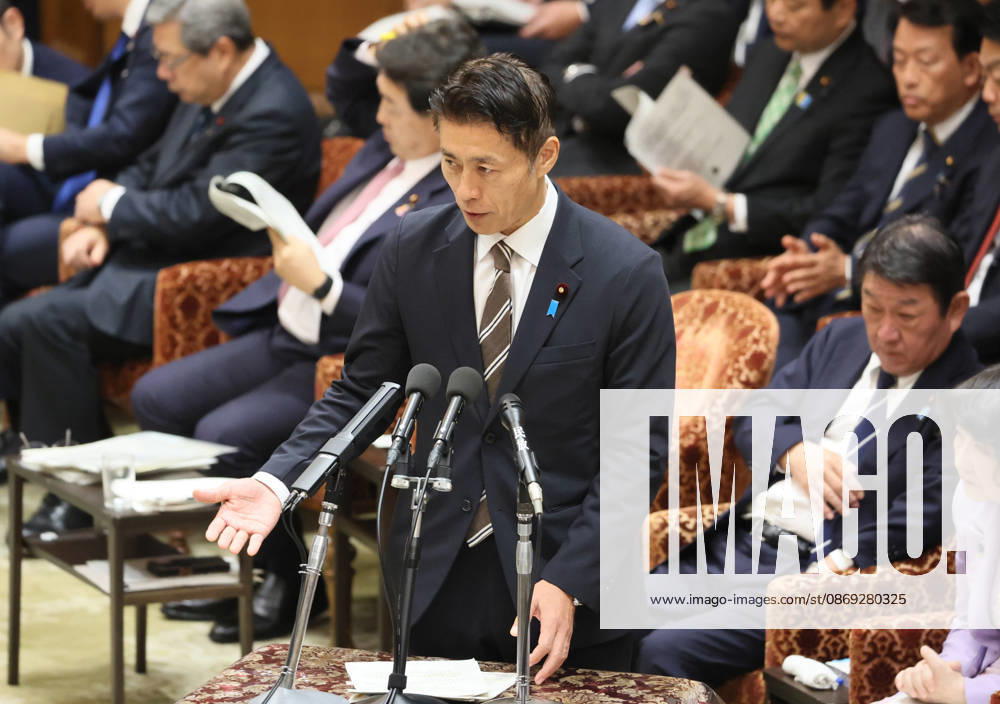Tokyo, Japan - Japanese Reconstruction Minister Goshi Hosono answers a question at Lower House s budget committee session at the National Diet in Tokyo on Tuesday, October 13, 2026. (photo by Yoshio Tsunoda AFLO) aflo_355587332