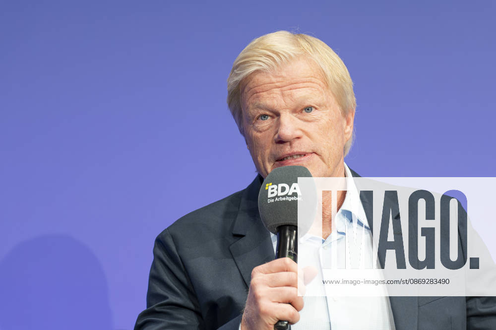 Oliver Kahn Attends Employers Day 2026 EUR, Germany, Berlin, October 13, 2026 Oliver Kahn, world-class goalkeeper, entrepreneur, investor, and founder of the Oliver Kahn Foundation, in an interview at the 2026 Employers Day hosted by the Confederation of German Employers Associations