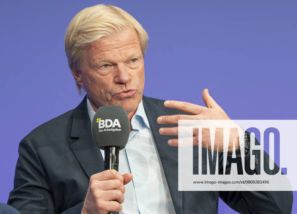 Oliver Kahn Attends Employers Day 2026 EUR, Germany, Berlin, October 13, 2026 Oliver Kahn, world-class goalkeeper, entrepreneur, investor, and founder of the Oliver Kahn Foundation, in an interview at the 2026 Employers Day hosted by the Confederation of German Employers Associations