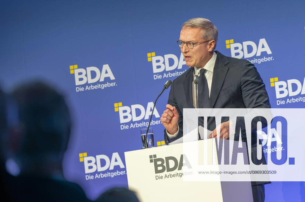 Karsten Wildberger Attends Employers Day 2026 EUR, Germany, Berlin, October 13, 2026 Karsten Wildberger (CDU), Federal Minister for Digital Affairs and State Modernization, at the 2026 Employers Day hosted by the Confederation of German Employers Associations