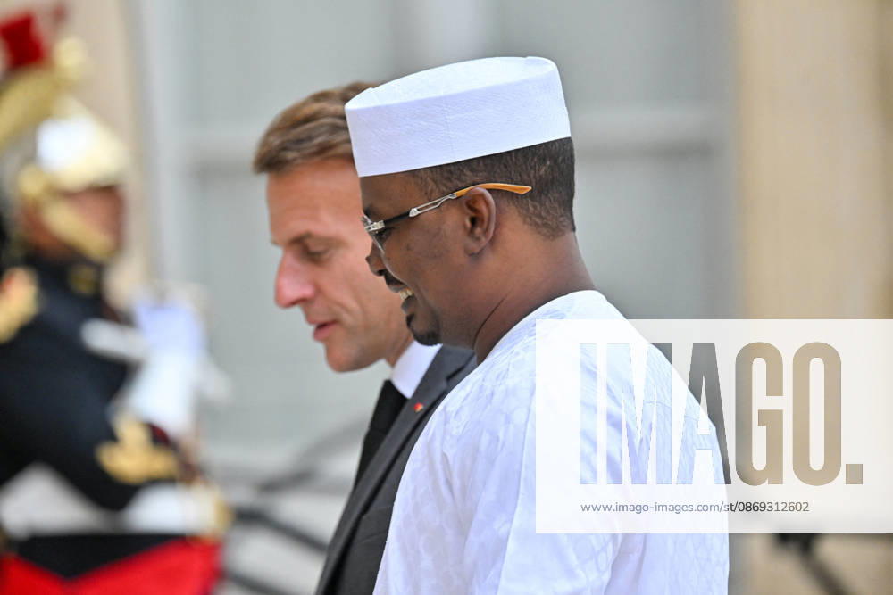 French President Emmanuel Macron welcomes Chadian President Mahamat Idriss Déby Itno to the Élysée Palace in Paris, France, on October 13, 2026. Christian Liewig Bestimage. French President Emmanuel Macron welcomes Chadian President Mahamat Idriss Déby Itno at the Élysée Presidential Palace in Paris on October 13, 2026. French President Emmanuel Macron hosts his Chadian counterpart, Mahamat Idriss Déby Itno, in Paris as the two rebuild ties nearly two years after N Djamena ordered French forces off its soil, officials said. Paris, France