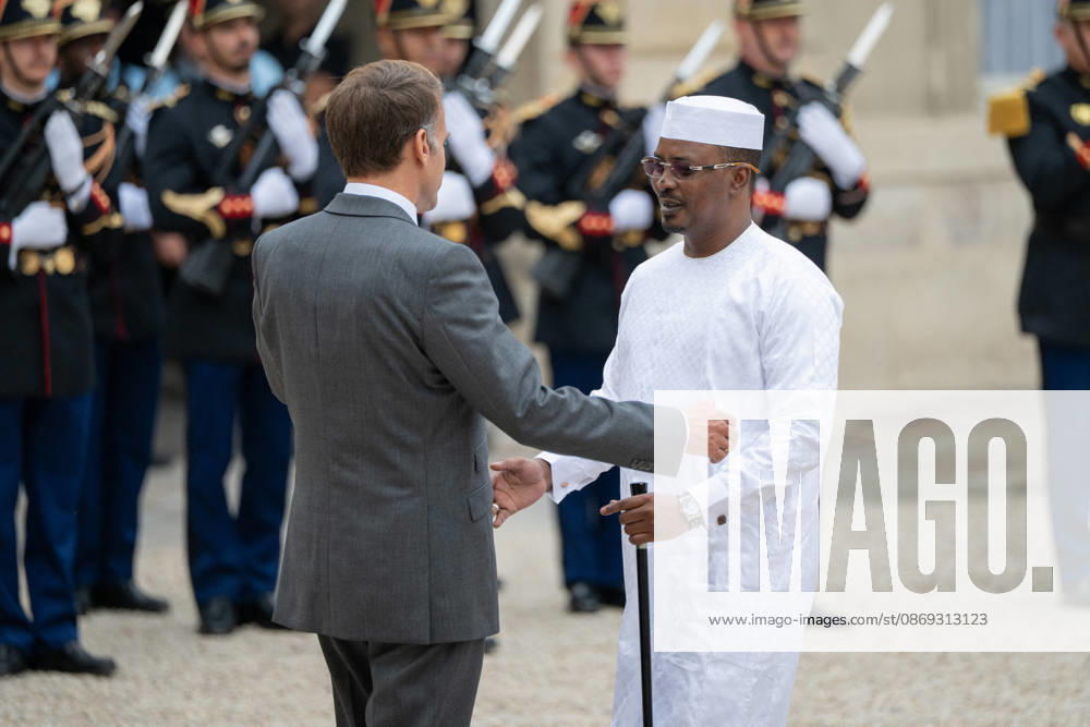 Emmanuel Macron Welcomes Chad President Mahamat Idriss Deby Itno - Paris French President Emmanuel Macron welcomes (Tchad) Chad s President Mahamat Idriss Deby Itno at the Elysee Presidential Palace in Paris on October 13, 2026. French President Emmanuel Macron hosts Chadian counterpart Mahamat Idriss Deby Itno in Paris as the two rebuild ties nearly two years after N Djamena ordered French forces off its soil, officials said. Photo by Alexis Jumeau ABACAPRESS.COM Paris France