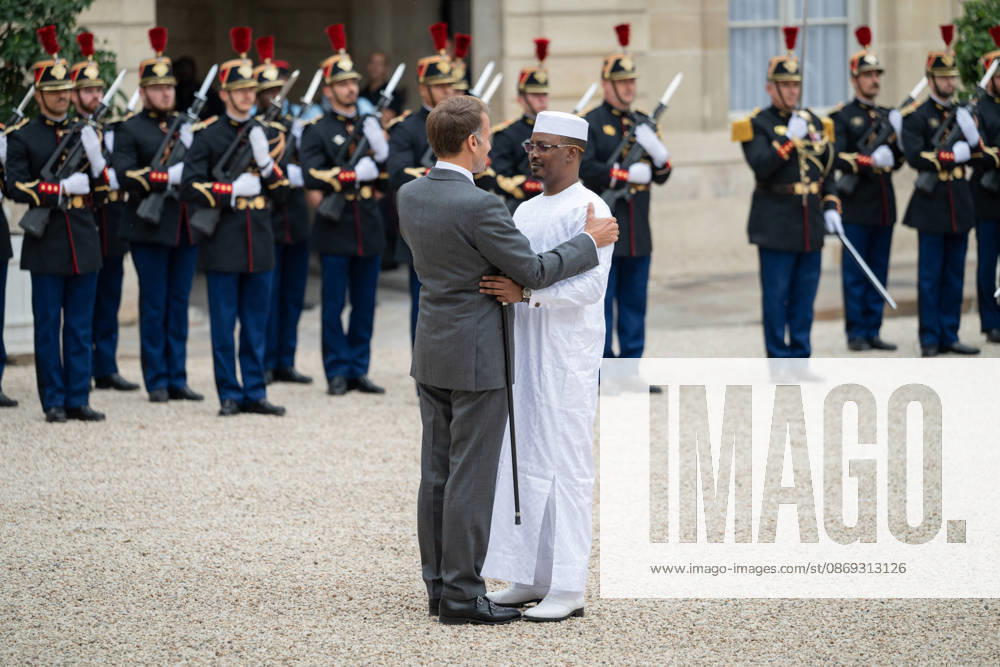 Emmanuel Macron Welcomes Chad President Mahamat Idriss Deby Itno - Paris French President Emmanuel Macron welcomes (Tchad) Chad s President Mahamat Idriss Deby Itno at the Elysee Presidential Palace in Paris on October 13, 2026. French President Emmanuel Macron hosts Chadian counterpart Mahamat Idriss Deby Itno in Paris as the two rebuild ties nearly two years after N Djamena ordered French forces off its soil, officials said. Photo by Alexis Jumeau ABACAPRESS.COM Paris France