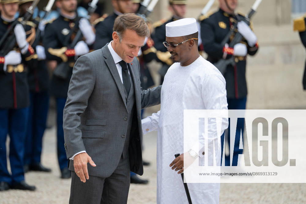 Emmanuel Macron Welcomes Chad President Mahamat Idriss Deby Itno - Paris French President Emmanuel Macron welcomes (Tchad) Chad s President Mahamat Idriss Deby Itno at the Elysee Presidential Palace in Paris on October 13, 2026. French President Emmanuel Macron hosts Chadian counterpart Mahamat Idriss Deby Itno in Paris as the two rebuild ties nearly two years after N Djamena ordered French forces off its soil, officials said. Photo by Alexis Jumeau ABACAPRESS.COM Paris France