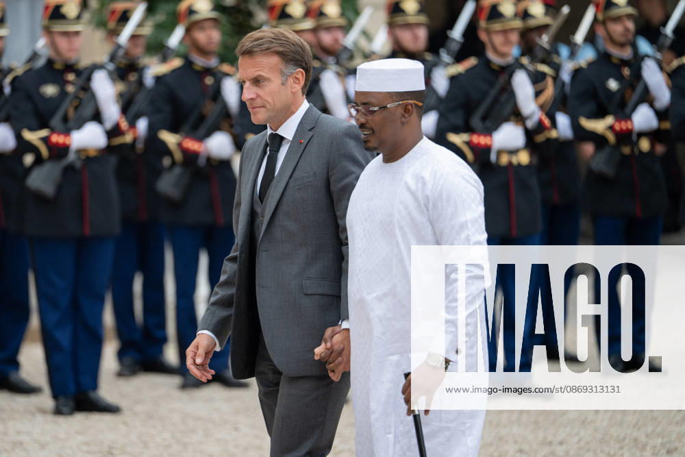 Emmanuel Macron Welcomes Chad President Mahamat Idriss Deby Itno - Paris French President Emmanuel Macron welcomes (Tchad) Chad s President Mahamat Idriss Deby Itno at the Elysee Presidential Palace in Paris on October 13, 2026. French President Emmanuel Macron hosts Chadian counterpart Mahamat Idriss Deby Itno in Paris as the two rebuild ties nearly two years after N Djamena ordered French forces off its soil, officials said. Photo by Alexis Jumeau ABACAPRESS.COM Paris France