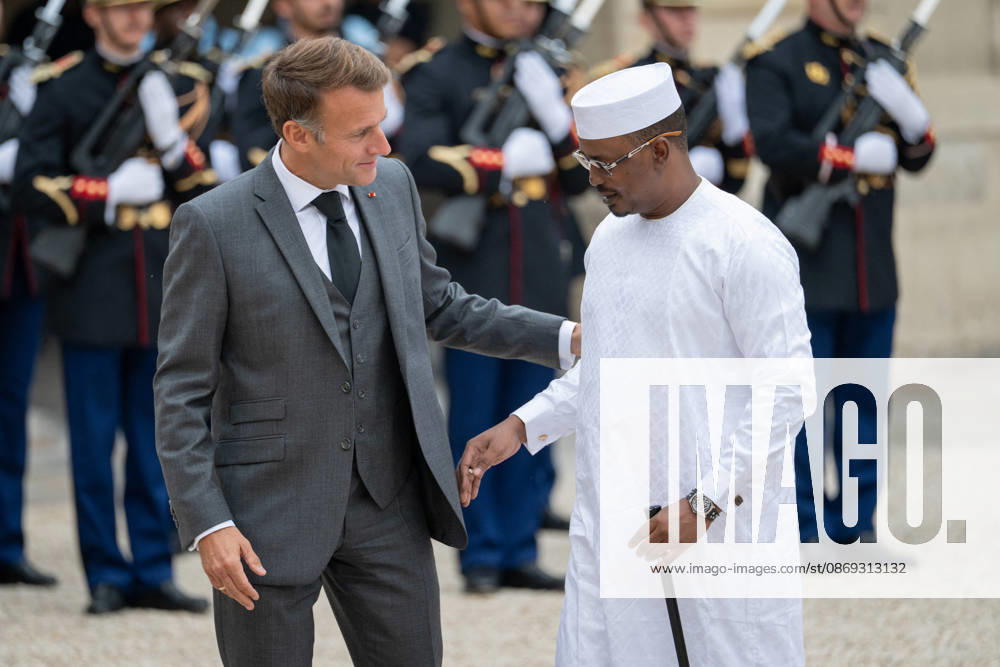 Emmanuel Macron Welcomes Chad President Mahamat Idriss Deby Itno - Paris French President Emmanuel Macron welcomes (Tchad) Chad s President Mahamat Idriss Deby Itno at the Elysee Presidential Palace in Paris on October 13, 2026. French President Emmanuel Macron hosts Chadian counterpart Mahamat Idriss Deby Itno in Paris as the two rebuild ties nearly two years after N Djamena ordered French forces off its soil, officials said. Photo by Alexis Jumeau ABACAPRESS.COM Paris France