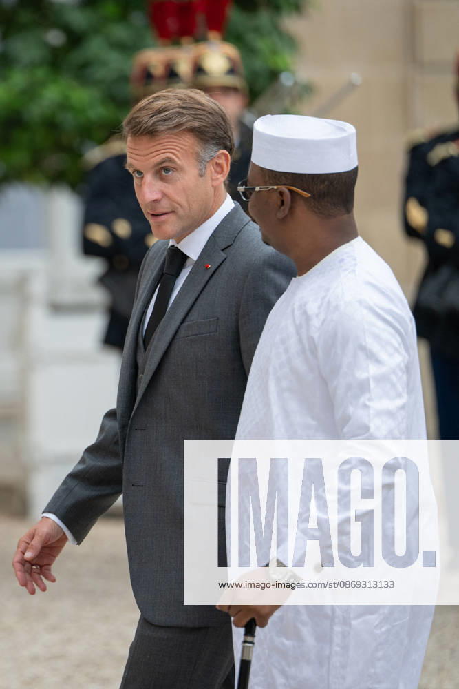 Emmanuel Macron Welcomes Chad President Mahamat Idriss Deby Itno - Paris French President Emmanuel Macron welcomes (Tchad) Chad s President Mahamat Idriss Deby Itno at the Elysee Presidential Palace in Paris on October 13, 2026. French President Emmanuel Macron hosts Chadian counterpart Mahamat Idriss Deby Itno in Paris as the two rebuild ties nearly two years after N Djamena ordered French forces off its soil, officials said. Photo by Alexis Jumeau ABACAPRESS.COM Paris France