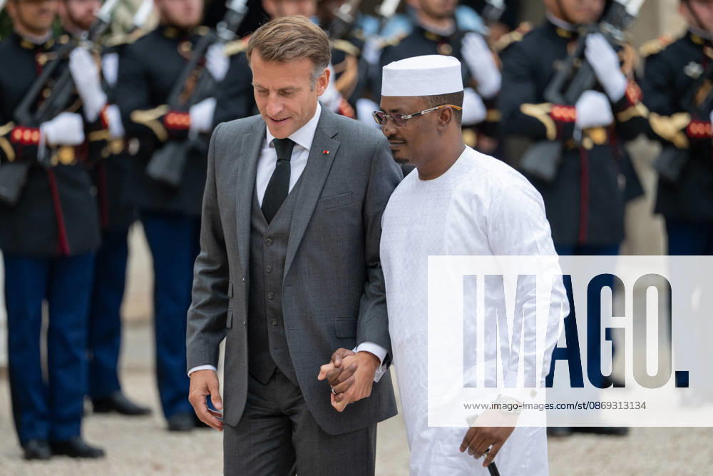 Emmanuel Macron Welcomes Chad President Mahamat Idriss Deby Itno - Paris French President Emmanuel Macron welcomes (Tchad) Chad s President Mahamat Idriss Deby Itno at the Elysee Presidential Palace in Paris on October 13, 2026. French President Emmanuel Macron hosts Chadian counterpart Mahamat Idriss Deby Itno in Paris as the two rebuild ties nearly two years after N Djamena ordered French forces off its soil, officials said. Photo by Alexis Jumeau ABACAPRESS.COM Paris France