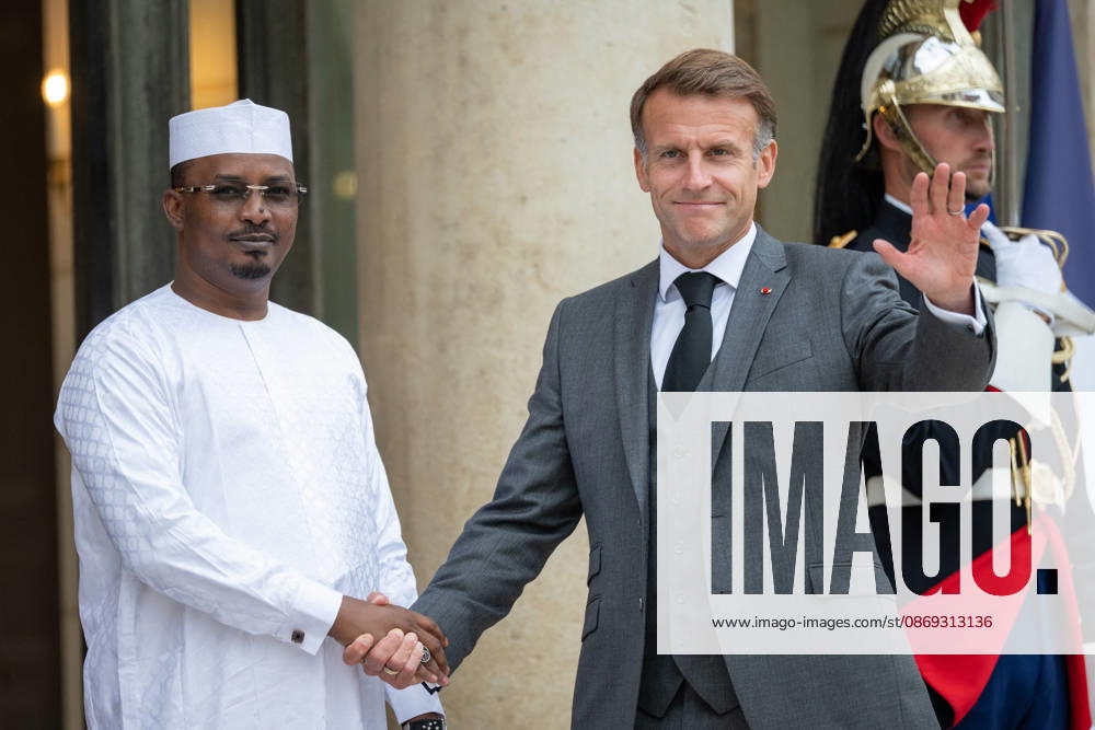 Emmanuel Macron Welcomes Chad President Mahamat Idriss Deby Itno - Paris French President Emmanuel Macron welcomes (Tchad) Chad s President Mahamat Idriss Deby Itno at the Elysee Presidential Palace in Paris on October 13, 2026. French President Emmanuel Macron hosts Chadian counterpart Mahamat Idriss Deby Itno in Paris as the two rebuild ties nearly two years after N Djamena ordered French forces off its soil, officials said. Photo by Alexis Jumeau ABACAPRESS.COM Paris France
