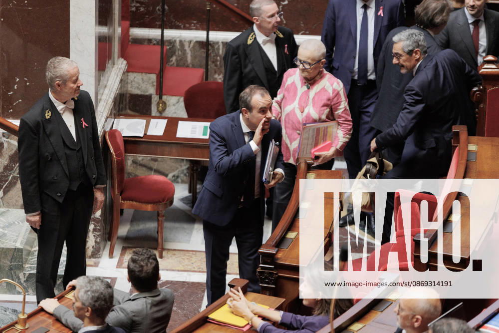 PRIME MINISTER So bastien LECORNU during a question and answer session with the government at the National Assembly in Paris, on October 13, 2026. - ZUMAs287 20261013_zip_s287_025