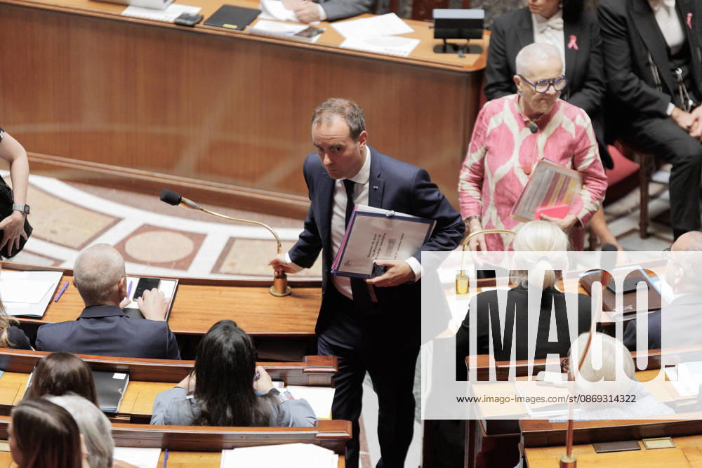 PRIME MINISTER So bastien LECORNU during a question and answer session with the government at the National Assembly in Paris, on October 13, 2026. - ZUMAs287 20261013_zip_s287_029