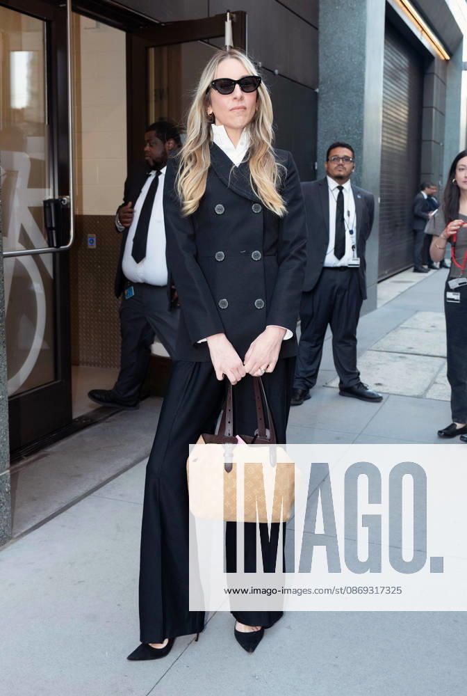 New York, NY- October 13: Este Haim seen at ABC Studios on October 13, 2026.