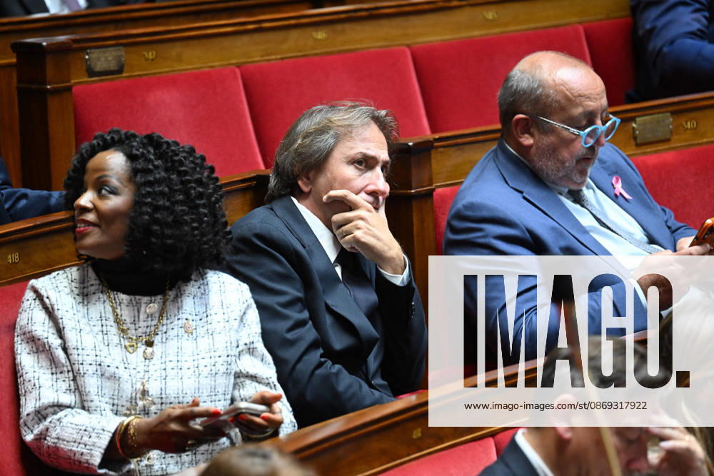 Session Of Questions To The Governement At The National Assembly - Paris Jerome Guedj, french deputy, during a session of questions to the government at the National Assembly, French Parliament in Paris, France on octobre 13, 2026. Photo by Tomas Stevens ABACAPRESS.COM Paris France