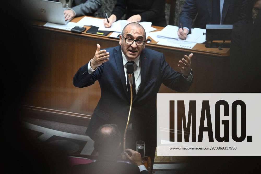 Session Of Questions To The Governement At The National Assembly - Paris French Minister of the Interior Laurent Nunez during a session of questions to the government at the National Assembly, French Parliament in Paris, France on octobre 13, 2026. Photo by Tomas Stevens ABACAPRESS.COM Paris France