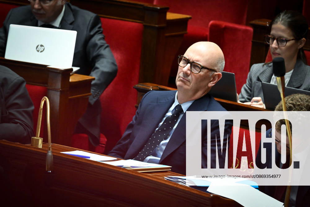 2027 Finance Bill Part One at the National Assembly French Minister of the Economy, Finance and Industrial, Energy and Digital Sovereignty Roland Lescure during the 2027 Finance Bill Part One at the National Assembly, French Parliament in Paris, France on octobre 13, 2026. Photo by Tomas Stevens ABACAPRESS.COM Paris France