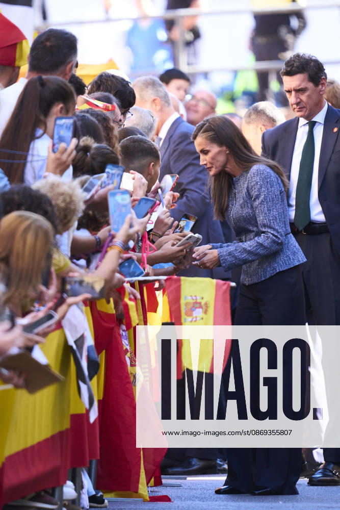 Spanish royals Visit to the Vicente Aleixandre nursery and primary school Queen Letizia of Spain visit to the Vicente Aleixandre nursery and primary school on October 13, 2026 in Ceuta, Spain King Felipe VIs first visit to Ceuta as King, a city Spanish since the 17th century and claimed by Morocco, comes after this summers migration crisis. The previous royal visit, by Juan Carlos I and Queen Sofia in 2007, led Morocco to recall its ambassador. Photo by IMAGO MPG Ceuta Vicente Aleixandre nursery and primary school Ceuta Spain