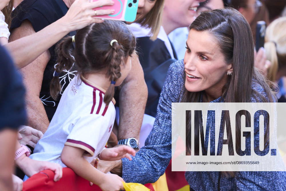 Spanish royals Visit to the Vicente Aleixandre nursery and primary school Queen Letizia of Spain visit to the Vicente Aleixandre nursery and primary school on October 13, 2026 in Ceuta, Spain King Felipe VIs first visit to Ceuta as King, a city Spanish since the 17th century and claimed by Morocco, comes after this summers migration crisis. The previous royal visit, by Juan Carlos I and Queen Sofia in 2007, led Morocco to recall its ambassador. Photo by IMAGO MPG Ceuta Vicente Aleixandre nursery and primary school Ceuta Spain