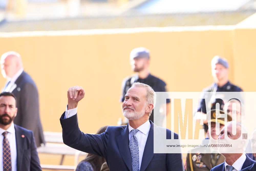 Spanish royals Visit to the Vicente Aleixandre nursery and primary school King Felipe VI of Spain visit to the Vicente Aleixandre nursery and primary school on October 13, 2026 in Ceuta, Spain King Felipe VIs first visit to Ceuta as King, a city Spanish since the 17th century and claimed by Morocco, comes after this summers migration crisis. The previous royal visit, by Juan Carlos I and Queen Sofia in 2007, led Morocco to recall its ambassador. Photo by IMAGO MPG Ceuta Vicente Aleixandre nursery and primary school Ceuta Spain