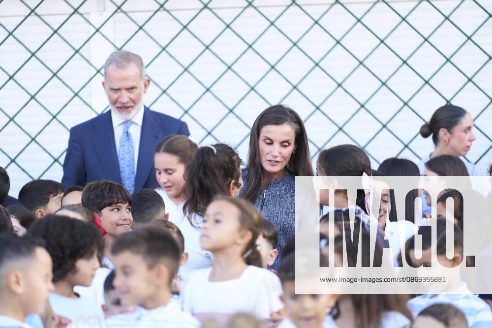 Spanish royals Visit to the Vicente Aleixandre nursery and primary school King Felipe VI of Spain, Queen Letizia of Spain visit to the Vicente Aleixandre nursery and primary school on October 13, 2026 in Ceuta, Spain King Felipe VIs first visit to Ceuta as King, a city Spanish since the 17th century and claimed by Morocco, comes after this summers migration crisis. The previous royal visit, by Juan Carlos I and Queen Sofia in 2007, led Morocco to recall its ambassador. Photo by IMAGO MPG Ceuta Vicente Aleixandre nursery and primary school Ceuta Spain