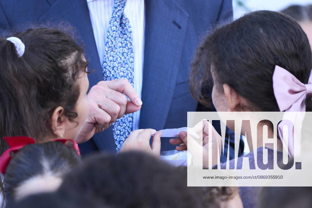 Spanish royals Visit to the Vicente Aleixandre nursery and primary school Queen Letizia of Spain visit to the Vicente Aleixandre nursery and primary school on October 13, 2026 in Ceuta, Spain King Felipe VIs first visit to Ceuta as King, a city Spanish since the 17th century and claimed by Morocco, comes after this summers migration crisis. The previous royal visit, by Juan Carlos I and Queen Sofia in 2007, led Morocco to recall its ambassador. Photo by IMAGO MPG Ceuta Vicente Aleixandre nursery and primary school Ceuta Spain