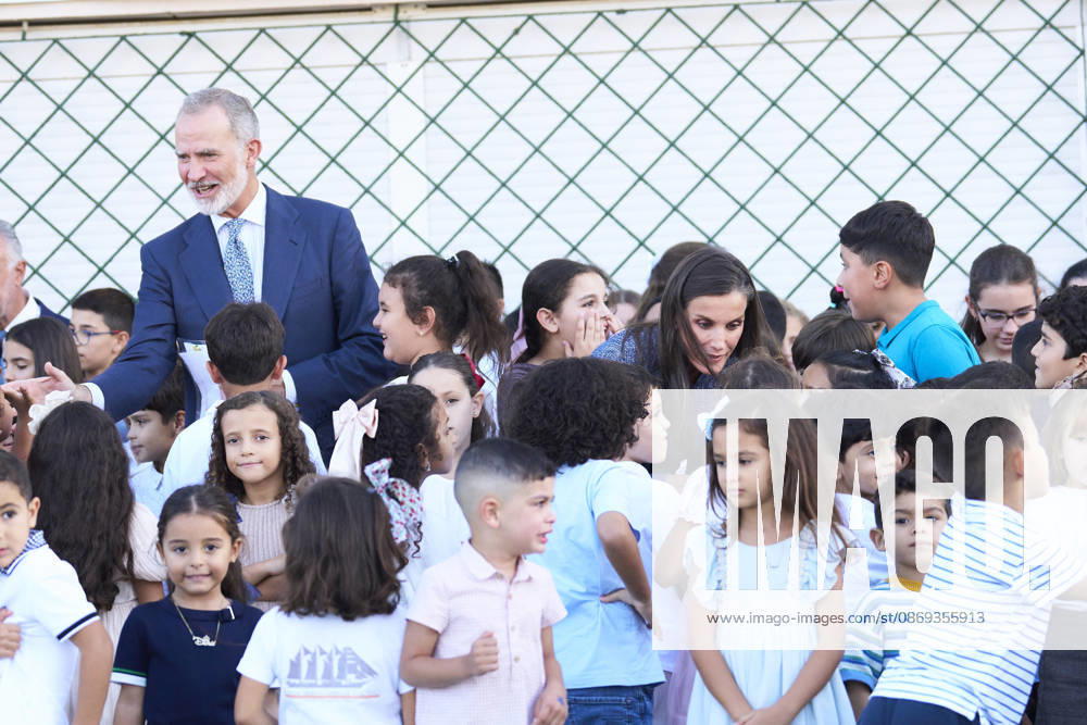 Spanish royals Visit to the Vicente Aleixandre nursery and primary school King Felipe VI of Spain, Queen Letizia of Spain visit to the Vicente Aleixandre nursery and primary school on October 13, 2026 in Ceuta, Spain King Felipe VIs first visit to Ceuta as King, a city Spanish since the 17th century and claimed by Morocco, comes after this summers migration crisis. The previous royal visit, by Juan Carlos I and Queen Sofia in 2007, led Morocco to recall its ambassador. Photo by IMAGO MPG Ceuta Vicente Aleixandre nursery and primary school Ceuta Spain